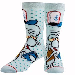 Squidward Athletic Crew Socks - NEW Fast Ship